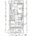 デュオヴェール札幌南5条 7階 2LDKの図面